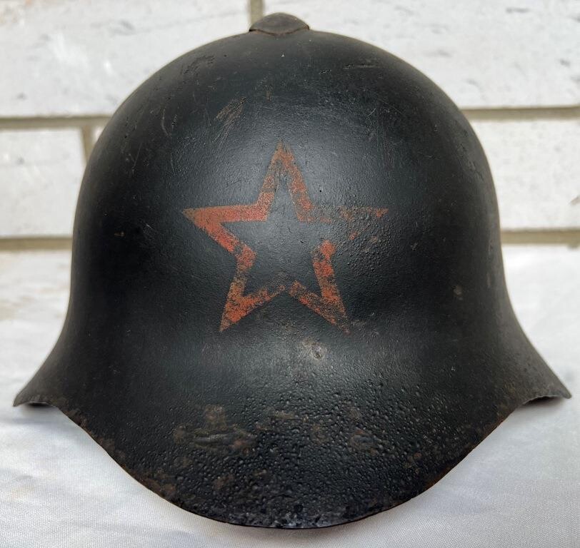 Soviet helmet SSh36 / from Vyazma