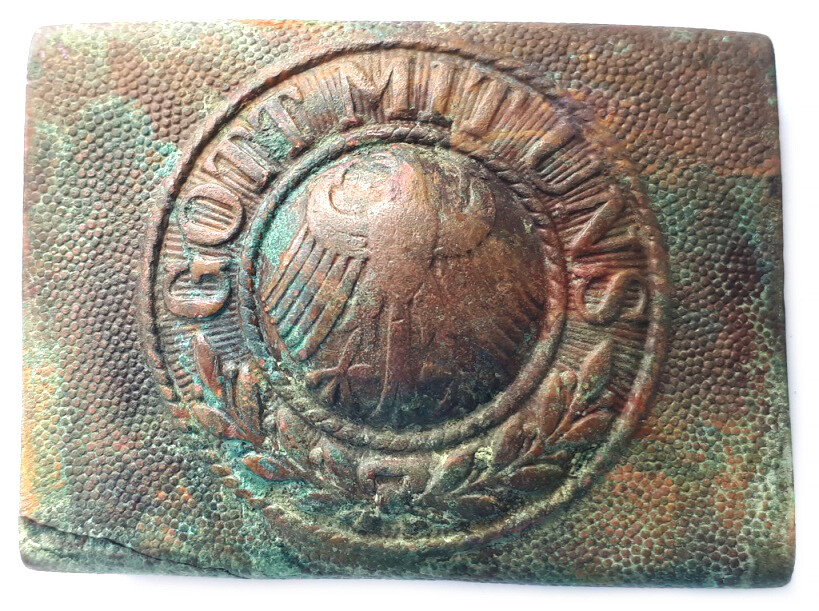 Buckle “Gott mit Uns”, Weimar Republic / from Stalingrad