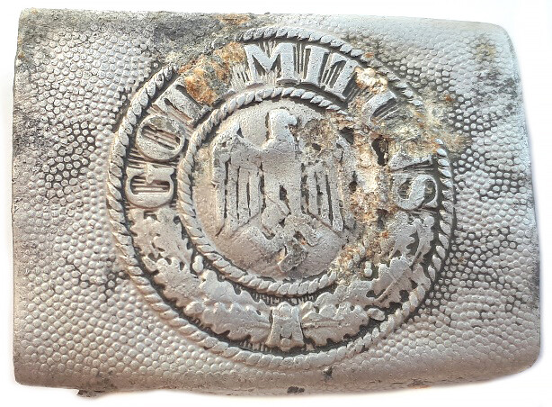 Wehrmacht buckle “Gott mit Uns” / from Novgorod