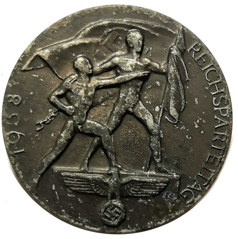 1938 Reichsparteitag badge / from Königsberg
