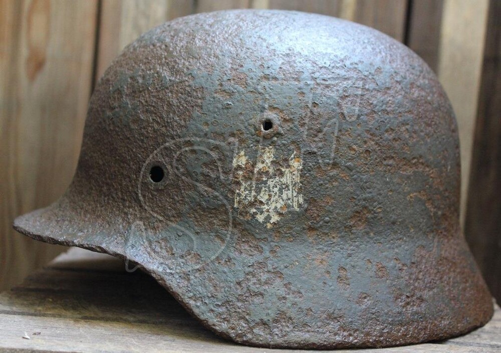 German helmet М40 from Stalingrad
