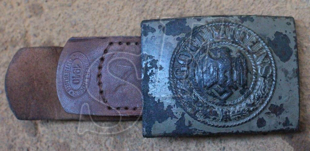 Belt with Buckle “Gott mit Uns” / from Tver