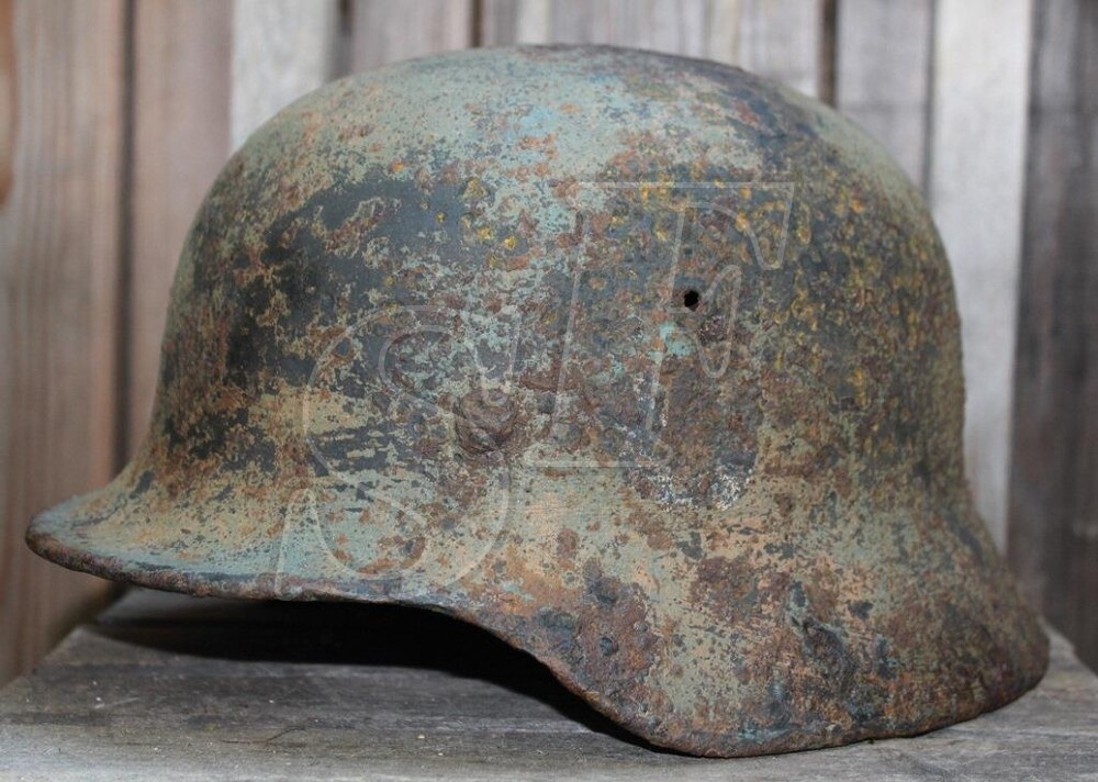 German helmet М40 from Kharkov