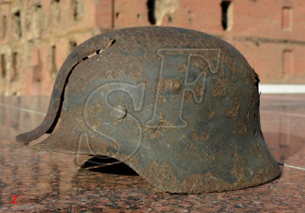 German helmet M35 from Marinovka