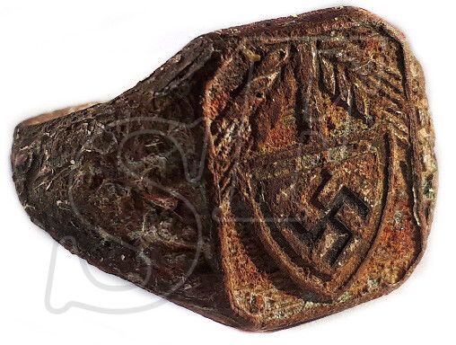 WWII German RAD ring / from Stalingrad