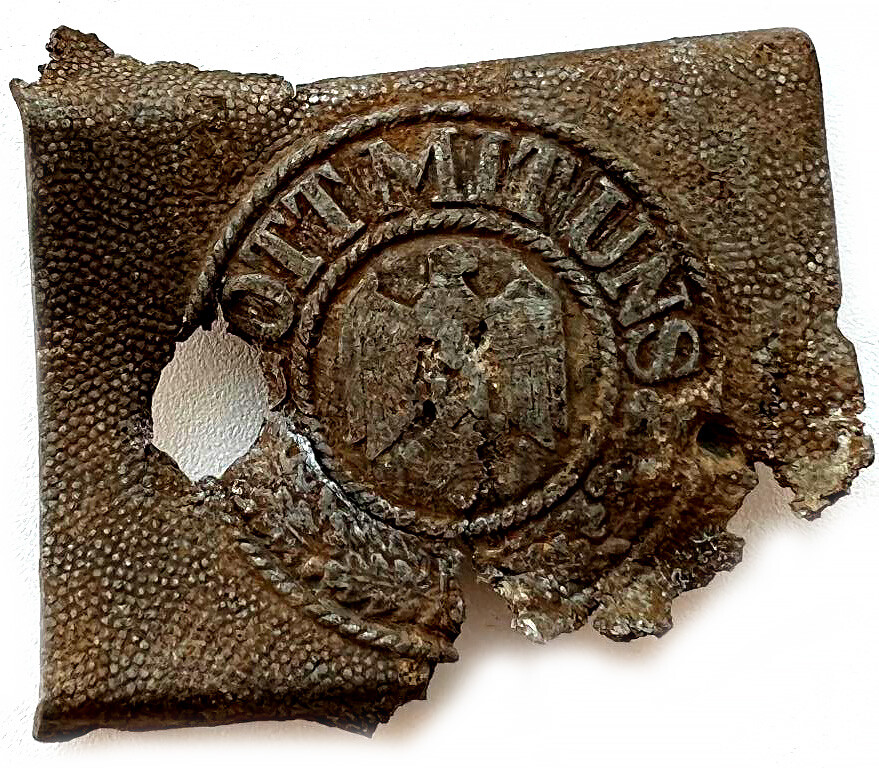 Wehrmacht belt buckle / from Stalingrad
