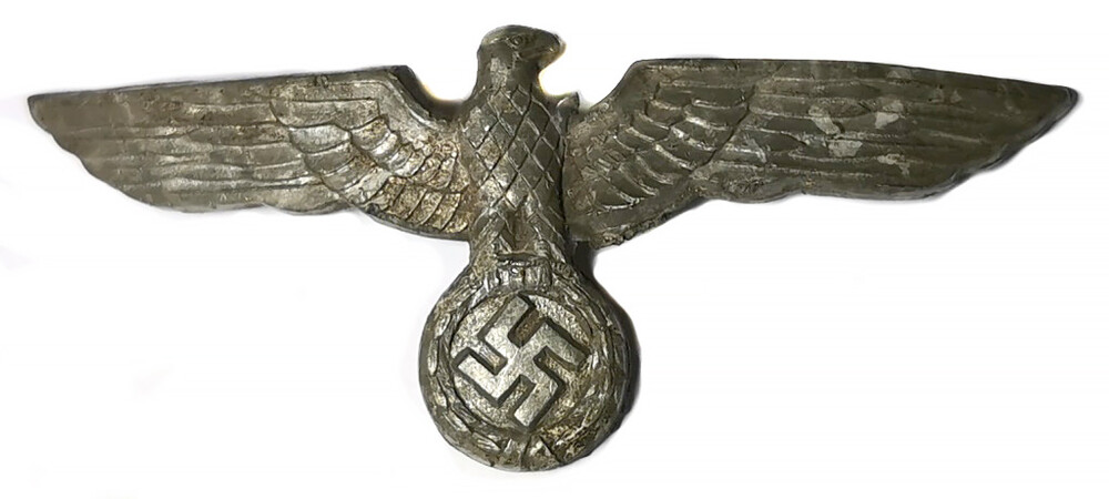 Wehrmacht visor hat eagle / from Kursk