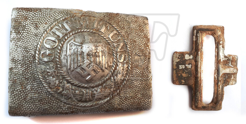 Buckle “Gott Mit Uns” + fastener