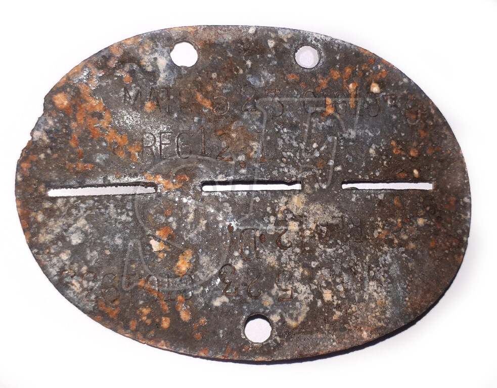 Romanian dogtag from Stalingrad