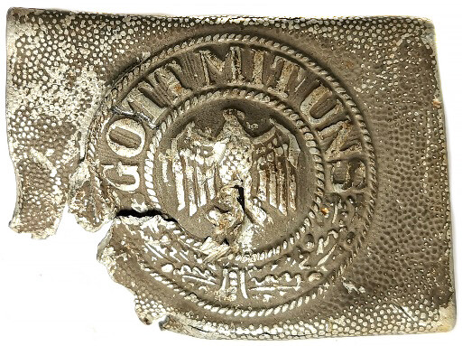 Wehrmacht buckle “Gott mit Uns” / from Stalingrad