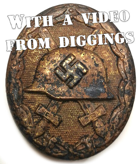 Black wound badge / from Stalingrad