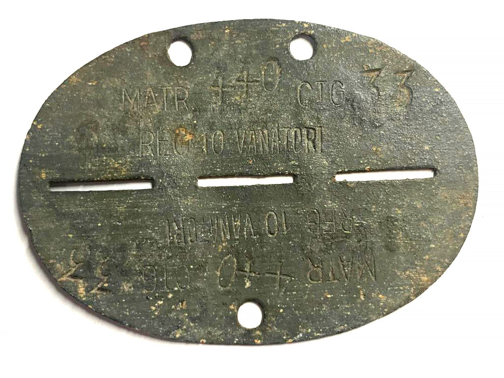 Romania Dogtag / from Stalingrad
