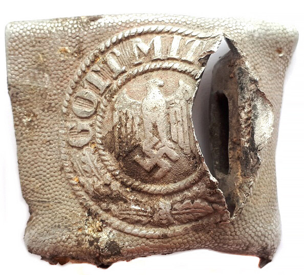 Wehrmacht Buckle “Gott mit Uns” / from Sevastopol