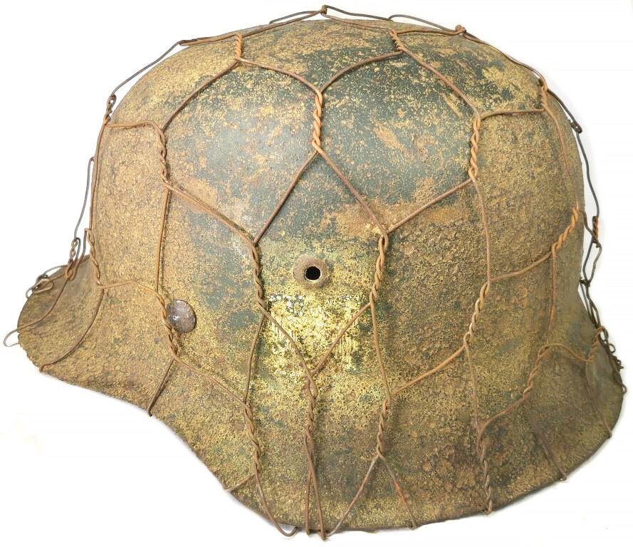 Wehrmacht helmet M42 / from Kursk