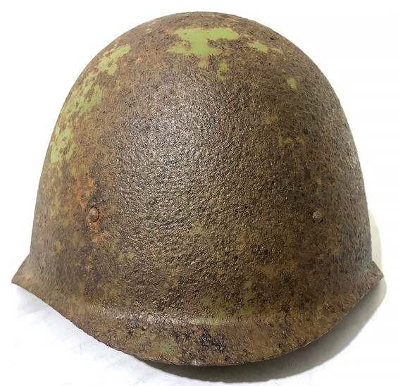 Soviet helmet SSh40 / from Stalingrad