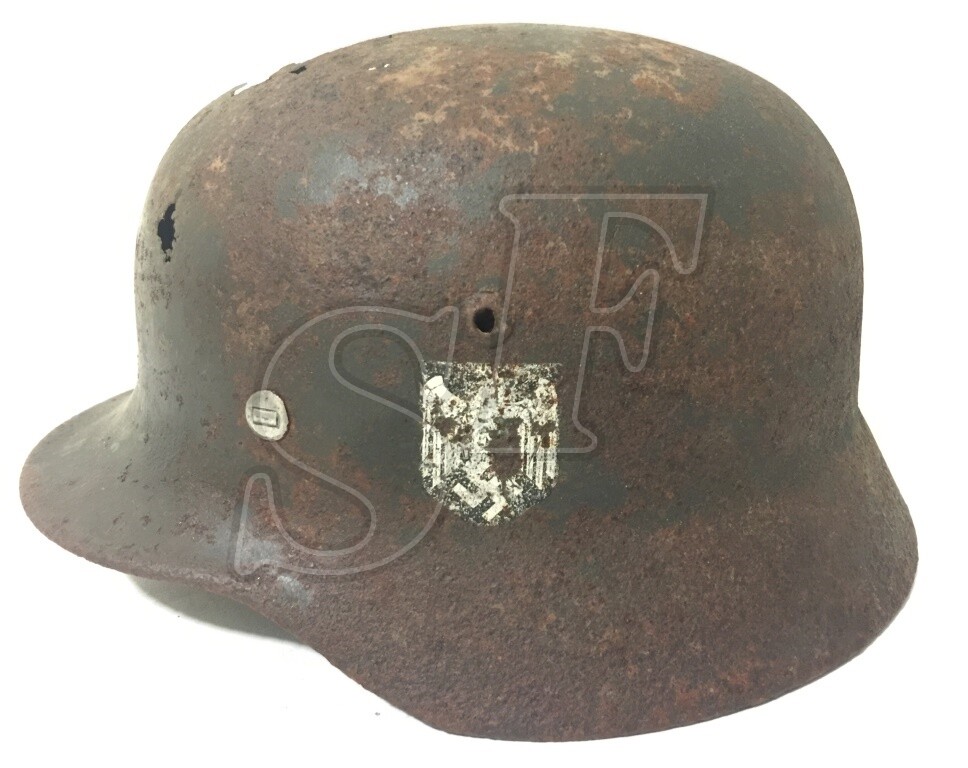 German helmet М35 from village Orlovka