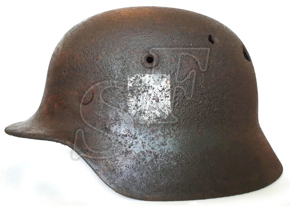 German helmet М40 from Stalingrad