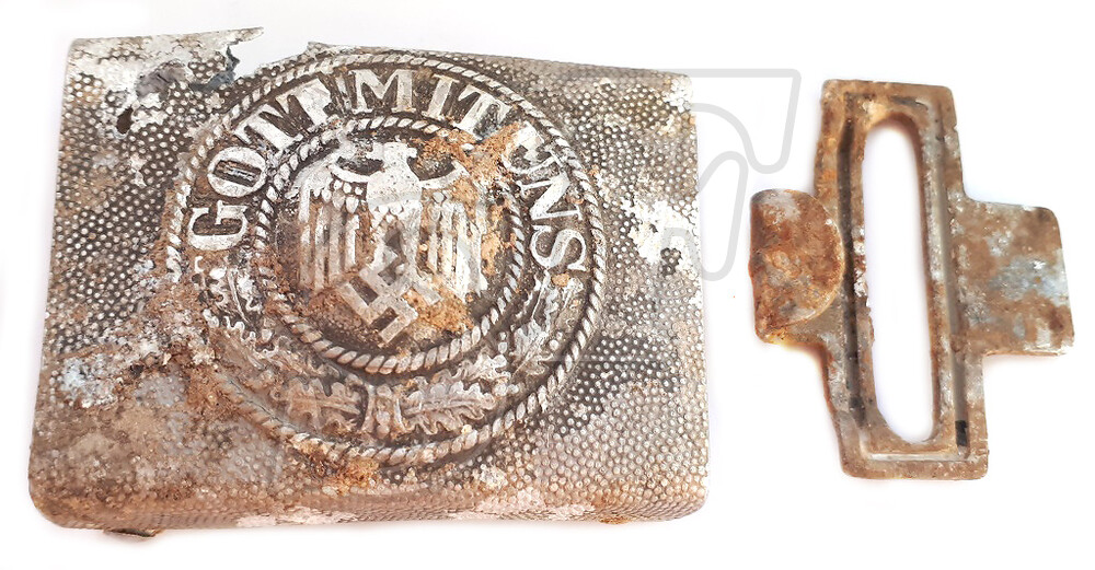 Buckle “Gott mit Uns” / from Stalingrad