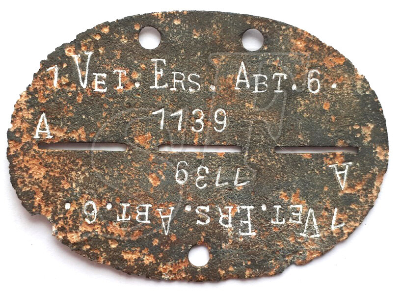Dog tag Vet.Ers.Abt.6