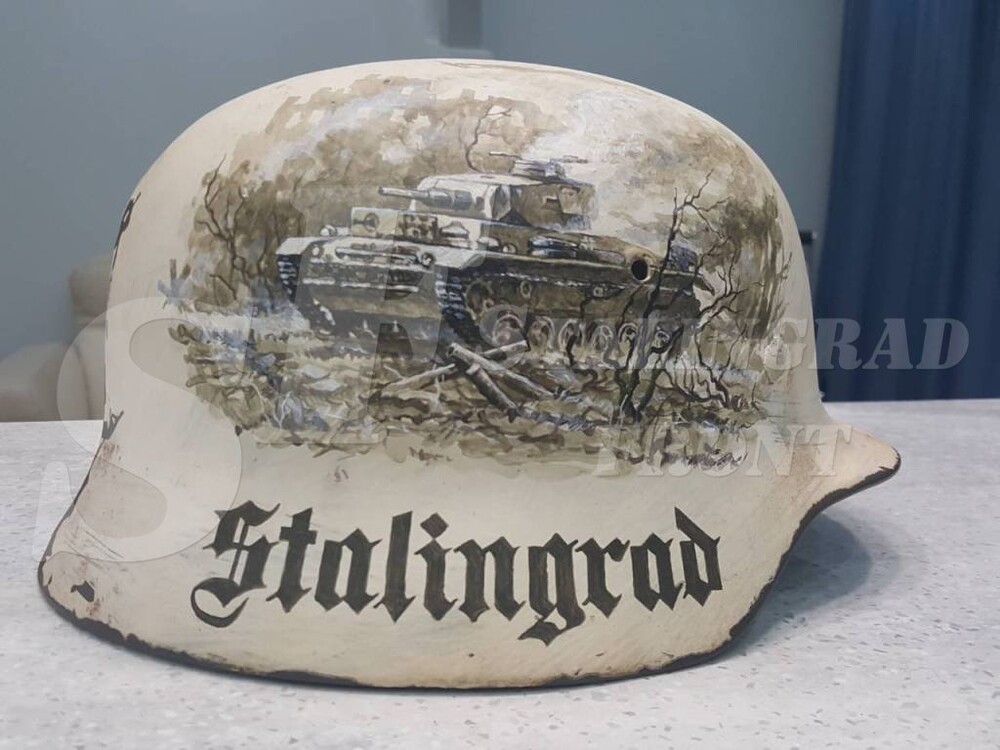 Steel helmet M40 Stalingrad [Restoration]