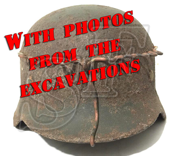 Helmet M35 / from Stalingrad