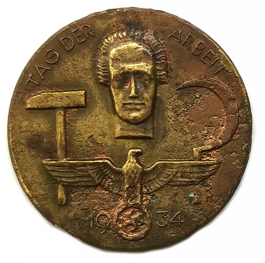 Tag Der Arbeit 1934 Badge / from Koenigsberg