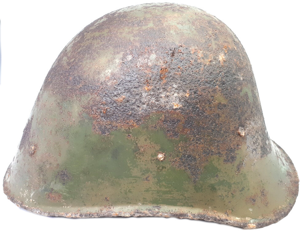 Romanian helmet / from Stalingrad