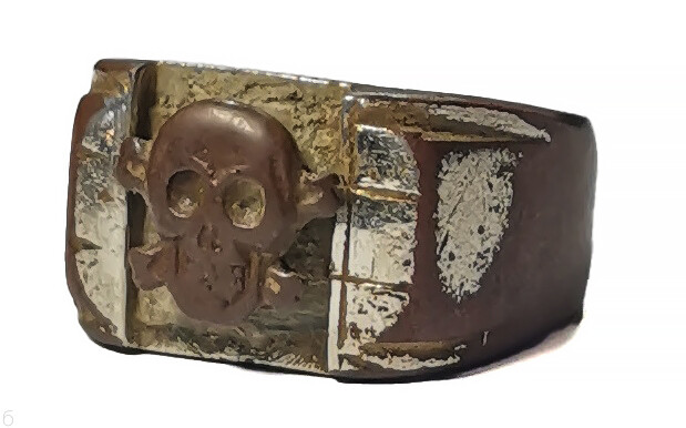 German skull ring / from Baltiysk