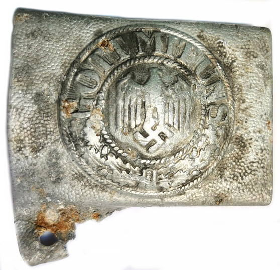 Wehrmacht buckle “Gott mit Uns” / from Stalingrad