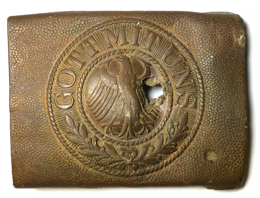 Weimar Republic belt buckle “Gott mit Uns” / from Belgorod