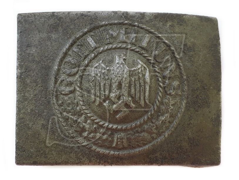 Iron buckle “Gott mit Uns” / from Koenigsberg