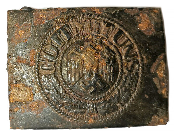 Iron Wehrmacht belt buckle “Gott mit Uns”