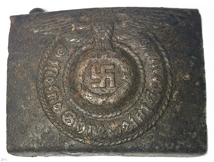 Belt buckle Waffen SS “Meine Ehre heißt Treue” / from Novgorod