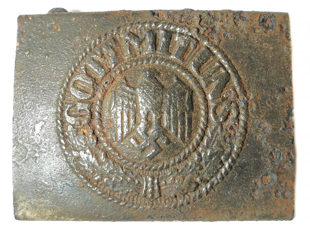Iron Wehrmacht belt buckle “Gott mit Uns”