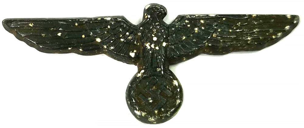 Wehrmacht visor hat eagle / from Bobruysk