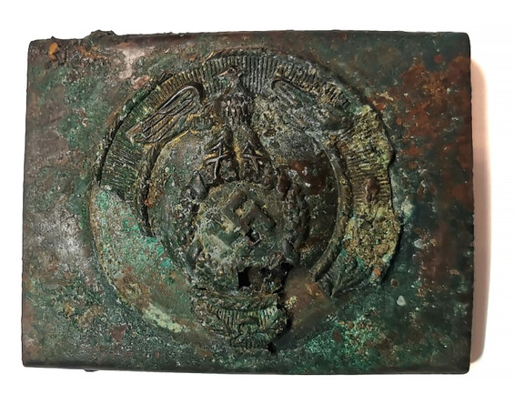 SA belt buckle / from Stalingrad