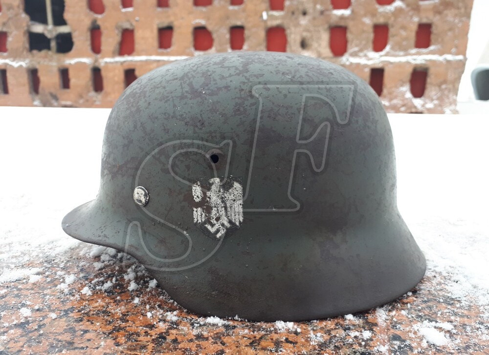 German steel helmet M35 from Krasnoye Selo