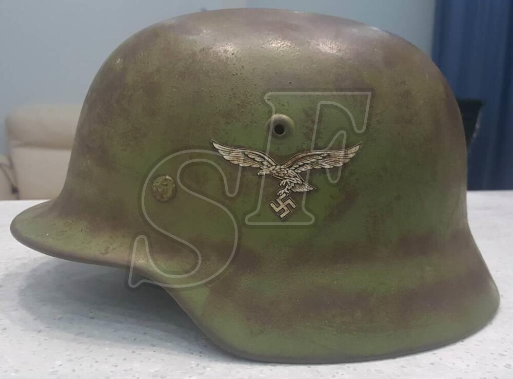German steel helmet M35 "Luftwaffe" [Restoration]