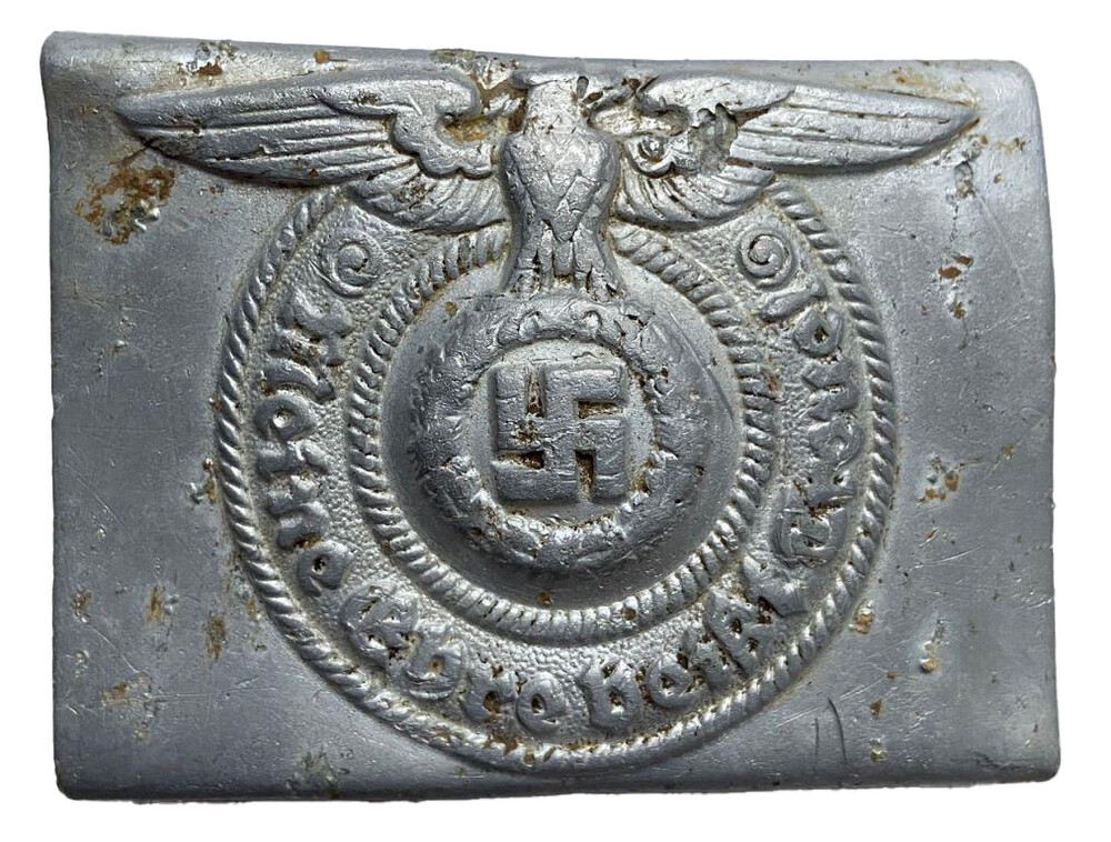 Belt buckle Waffen SS "Meine Ehre heißt Treue" / from Demyansk pocket