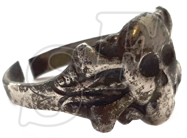 Ring with skull / from Stalingrad