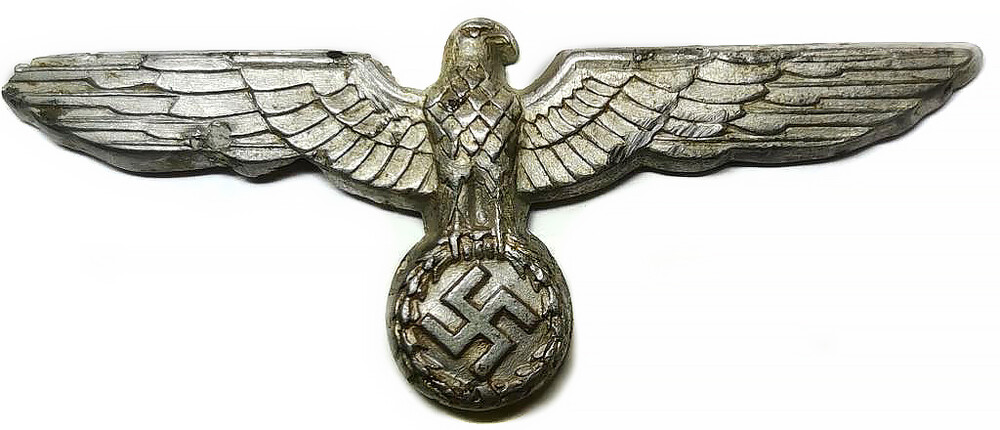 Wehrmacht visor hat eagle / from Leningrad