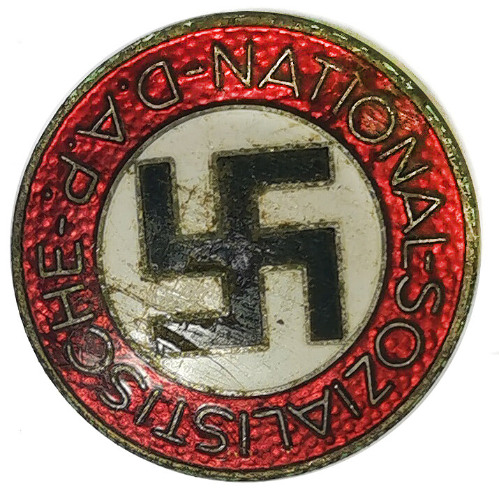 NSDAP Party Badge / from Novgorod