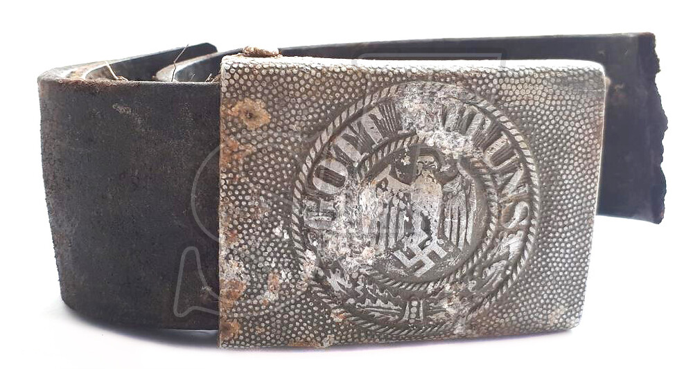 Wehrmacht belt with buckle “Gott mit Uns” / from Stalingrad