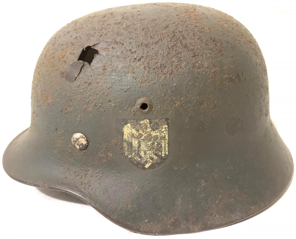 Wehrmacht helmet M35 DD / from Rostov