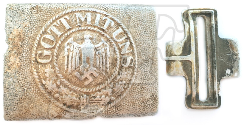 Buckle “Gott mit Uns” / from Stalingrad