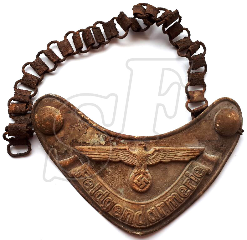 Gorget Feldgendarmerie / from Stalingrad