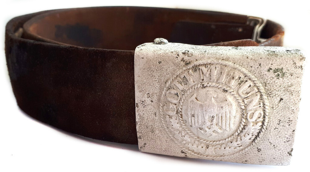 Belt with buckle “Gott mit Uns”