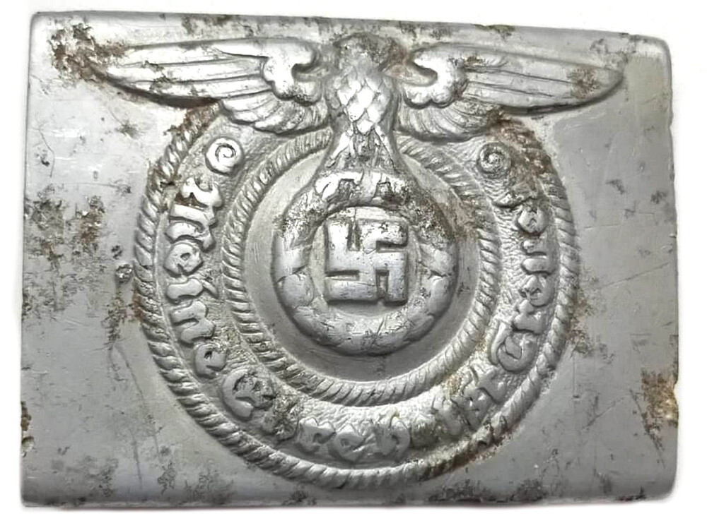 Aluminum belt buckle Waffen SS “Meine Ehre heißt Treue”