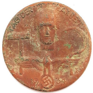 Badge Tag Der Arbeit 1934 / from Konigsberg