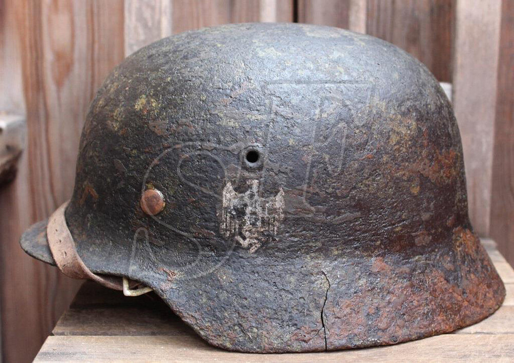 Helmet M35, Wehrmacht / from Stalingrad